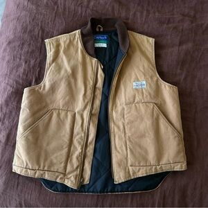Vintage Carter’s Tan Quilted Vest men